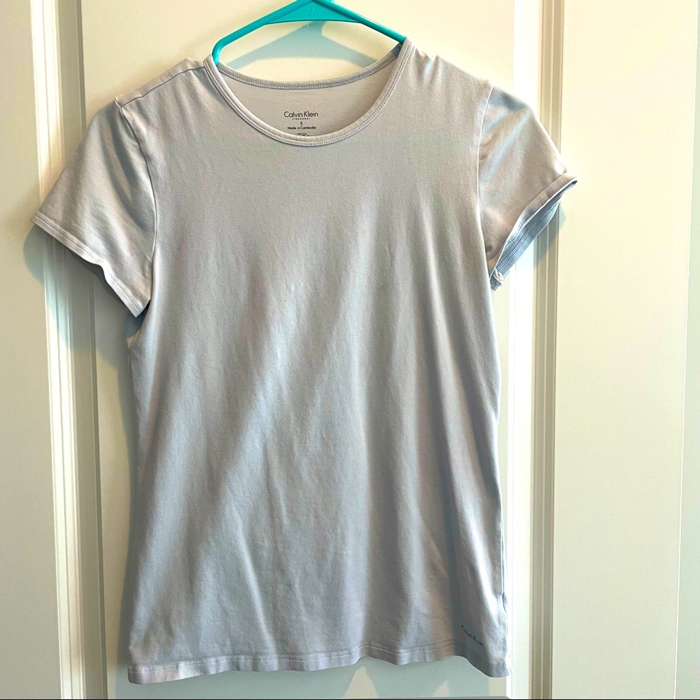 Calvin Klein light blue Tshirt